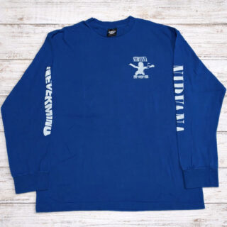 Vintage Nirvana Nevermind UK Tour 1991 Long Sleeve 90s Band XL T-Shirt REPRINT