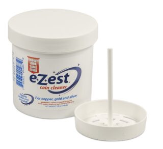 E Z est Ezest Easy Coin Jewelry Cleaner 5 oz for Gold Silver & Copper Items New