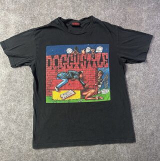 Snoop Dogg Doggy Style 2005 Deathrow Records Black VTG Graphic T-shirt Size M