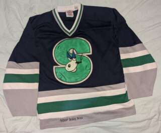 Vintage Snoop Dogg hockey jersey, excellent condition. XL/One size fits all.