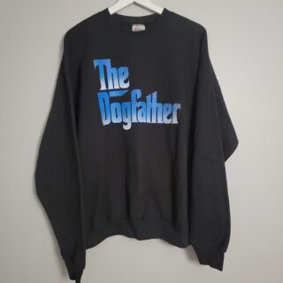 Vintage Snoop Dogg The Dogfather Rap Promo Crewneck Large 90s Black