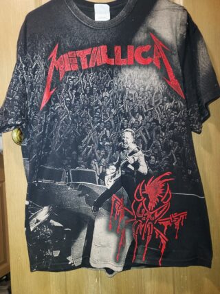 Vintage Metallica Stage Right 01 T-shirt Extra Large Original not reproduction