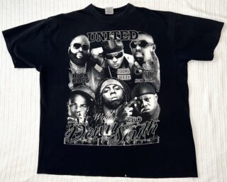 Dirty South Rapper Lil Wayne Z-Ro T.I. Rick Ross Shirt 4XL 30” X 34” Rare VTG