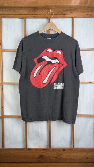 Vintage 90s The Rolling Stones Bridges to Babylon Tour T-Shirt 90s Size L