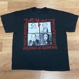 STUSSY x SADE T-Shirt Single Stitch XL Unworn Vintage Style Graphic Tee from JP