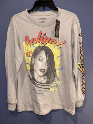 Adult Medium Tshirt, Aaliyah, 1979, Princess of R& B, Vintage NWT