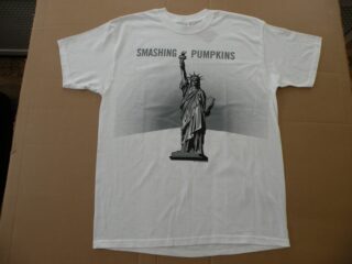 Smashing Pumpkins Vintage 2007 Zeitgeist Tour Concert T-Shirt with Ticket