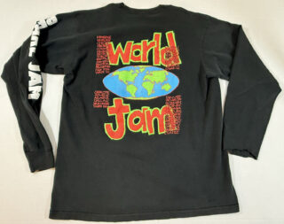 Vintage Pearl Jam 1992 World Jam Tour Shirt XL Long Sleeve Fruit of the Loom USA