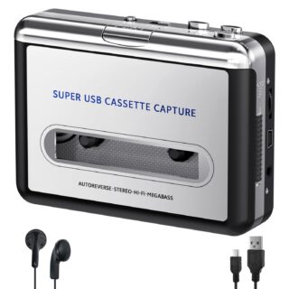 Personal Cassette Player, Convert Tape to MP3 Digital, Walkmaner Portable Tap…