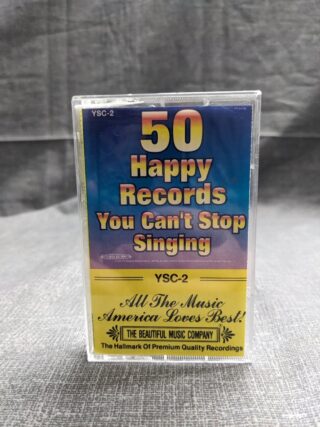 Various 50 Happy Records You Can’t Stop Singing tap 2 Cassette 1994 Sony Music