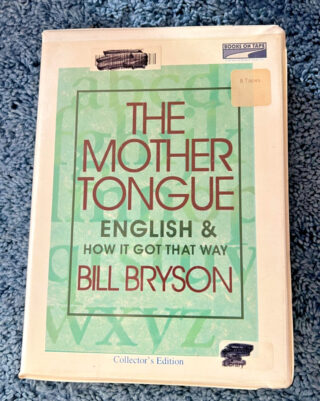 Bill Bryson The Mother Tongue Audiobook 8 Cassette Tapes Unabridged Books On Tap