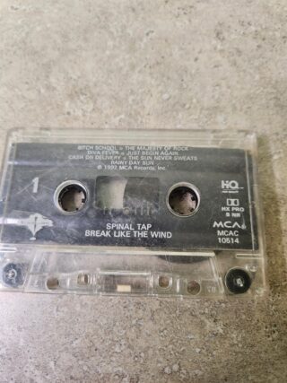 Spina Tap Break Like The Wind Cassette