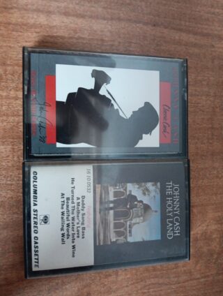 Tested Lot of two Johnny Cash Cassette Taps