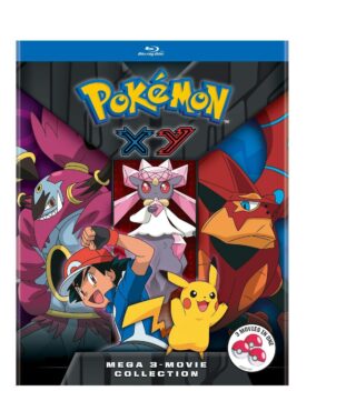 Pokémon XY Mega 3-Movie Collection Blu-ray NEW