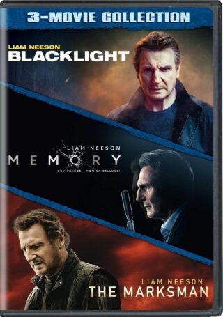 Blacklight / Memory / The Marksman 3-Movie Collection DVD NEW