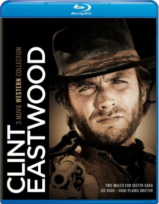 Clint Eastwood 3-movie Western Collection Blu-ray Mitchell Ryan NEW