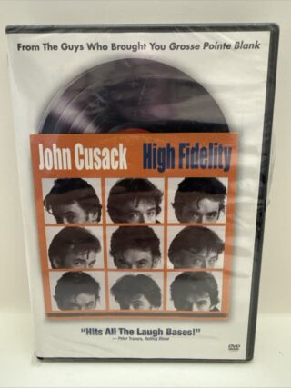High Fidelity – John Cusack (DVD, 2000, New, Free Shipping)