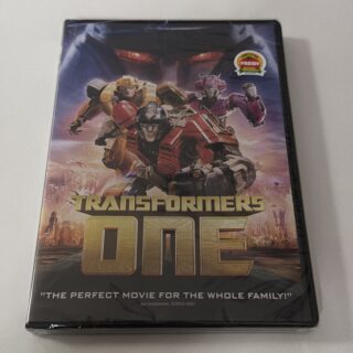 Transformers One (DVD 2024) Sealed Ships Free Optimus Prime Chris Hemsworth NEW