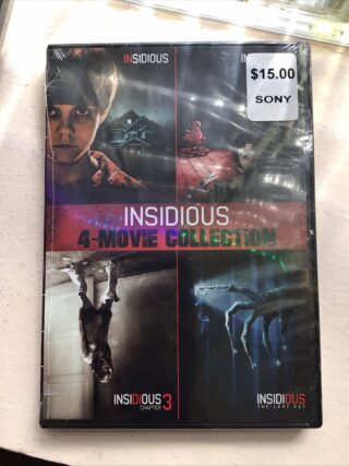 Insidious 4-Movie Collection (DVD) PG-13, Sony Pictures-Sealed