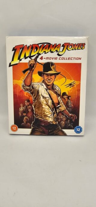 Indiana Jones: 4-Movie Collection Blu-ray [Region Free]
