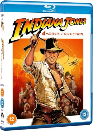 INDIANA JONES 4 Movie Collection Blu-Ray Set NEW (USA Compatible)
