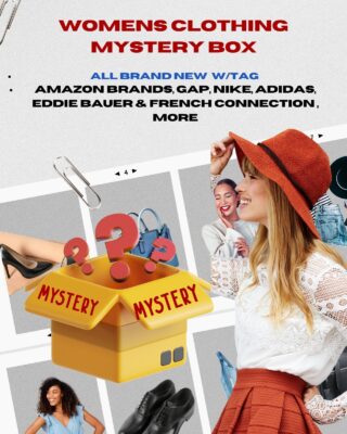 Mystery Box Women’s Apparel -Pick Your Size and Quantity -Brand New items –