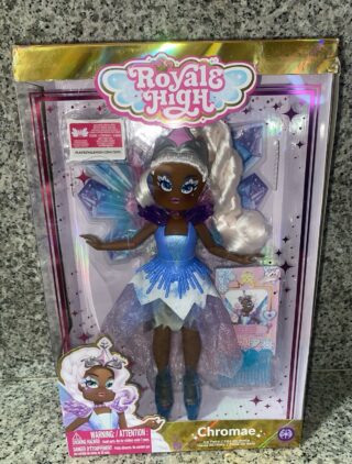 Royale High Chromae Ice Fairy 9” Fashion Doll w/ Virtual Item Code Included
