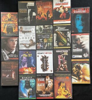 18 DVD Lot – Horror Action Drama War Awesome titles Read item Description Excell