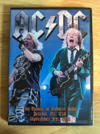 ACDC 2016 Detroit with Axl Rose DVD Bulk Item LOT Guns N’ Roses