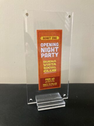 Buena Vista Social Club – Amazing Super Rare Opening Night Item – Broadway