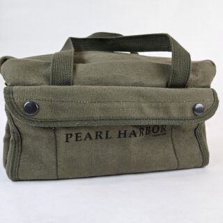 Pearl Harbor Movie WWII Style Tool Bag Canvas Green 2001 Promotional Item RARE