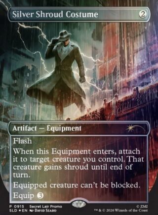 Secret Lair x Fallout: Silver Shroud Costume | Foil Edition | In hand