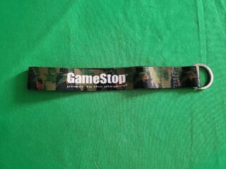 ☆2015 GameStop Employee Camo Mini Lanyard Promo Item☆