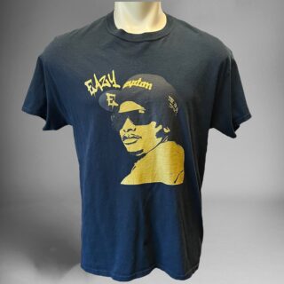Eazy E Rap Tee Shirt Rare Gildan Super Gold NWA West Coast Hip Hop Rap Gangsta