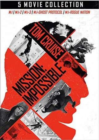 Mission: Impossible 5-Movie Collection – DVD By Tom Cruise – GOOD