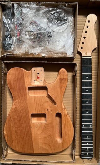 BexGears DIY E. Guitar Kit okoume Body (OPEN BOX ITEM)