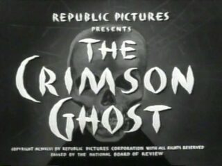 The Crimson Ghost 1946 12 Chapter Movie Serial DVD Clayton Moore