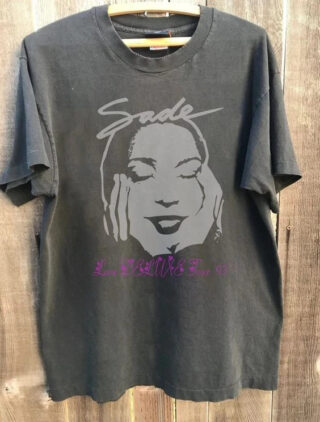 Sade Love Delux Tour ’93 Shirt, Vintage Sade Adu Unisex T shirt Charcoal KH9917