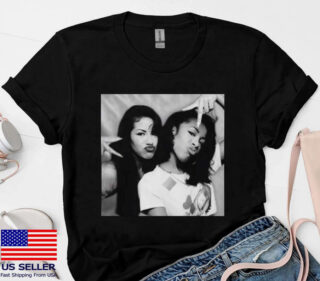 NEW!!! Aaliyah and Selena 90s R&B Vintage T-Shirt