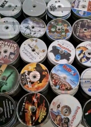 Lot Of 500 Loose Disc Only DVDs! Bulk Lot Wholesale!