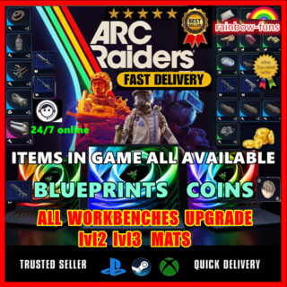 ARC RAIDERS🔥BLUEPRINTS✅All Workbenches Mats✴️COINS MATERIALS🔥Virtual Item🚀
