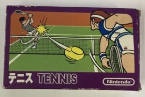 Nintendo Famicom FC Tennis Japan Version w/ Box and Manual 6053 SP